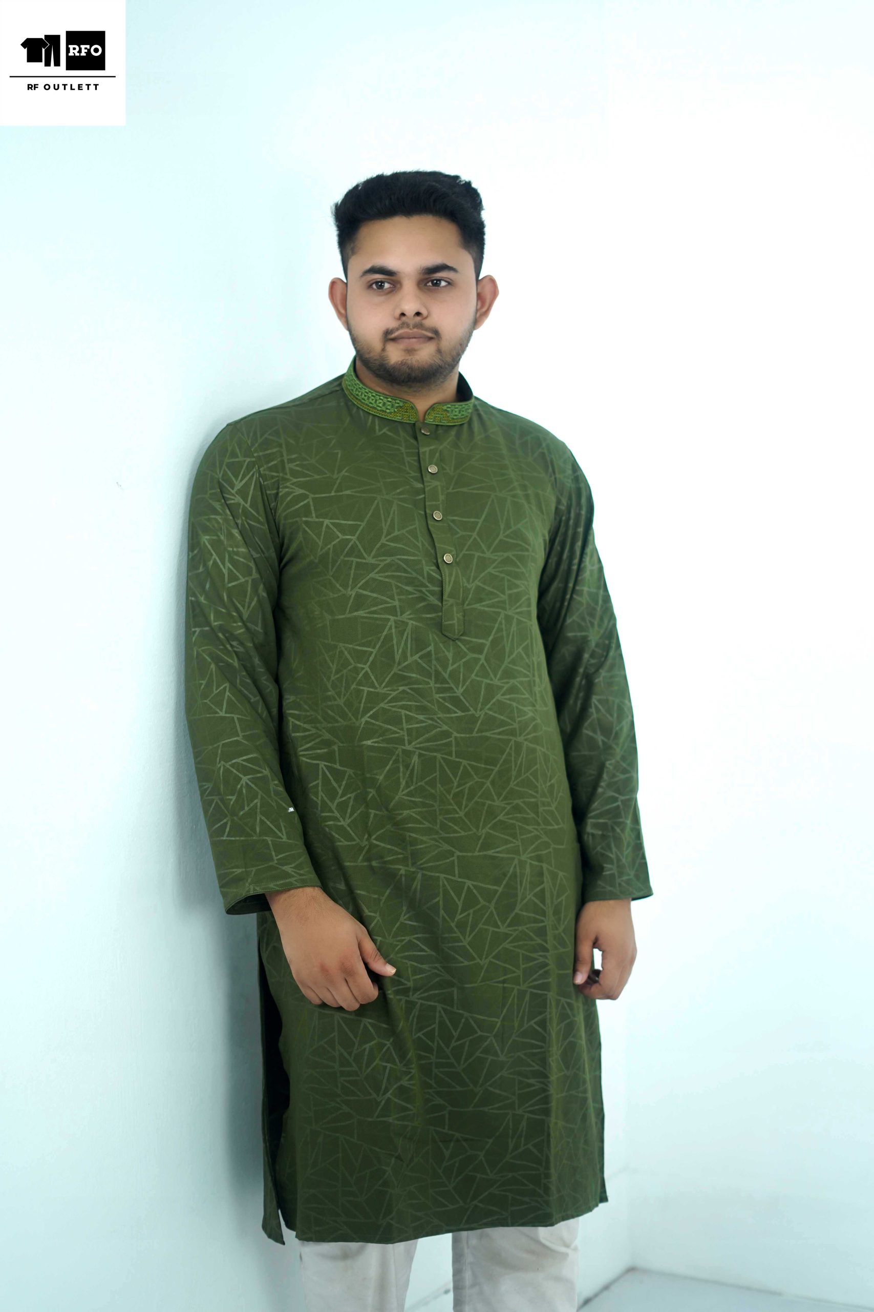 Premium Bamboo Silk Panjabi - Image 2